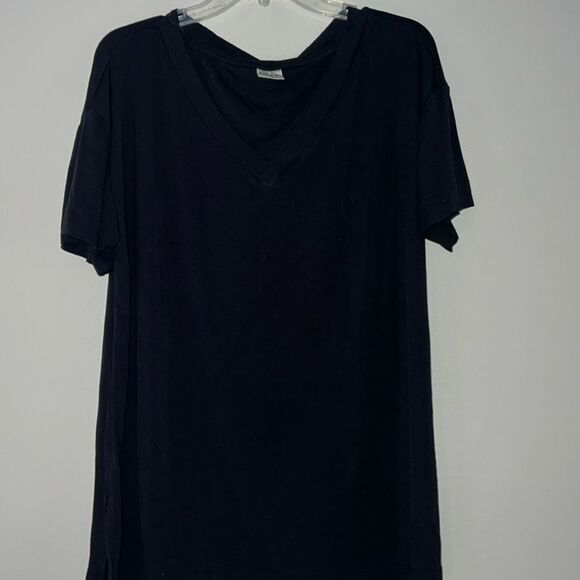 Soma loose fit V-neck short sleeve top size medium - Picture 1 of 8